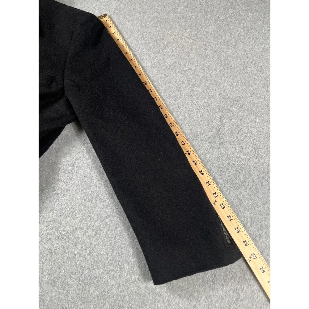 Jos A Bank Mens 46L Sport Coat Black 100% Camelhair 2 Button Blazer Jacket